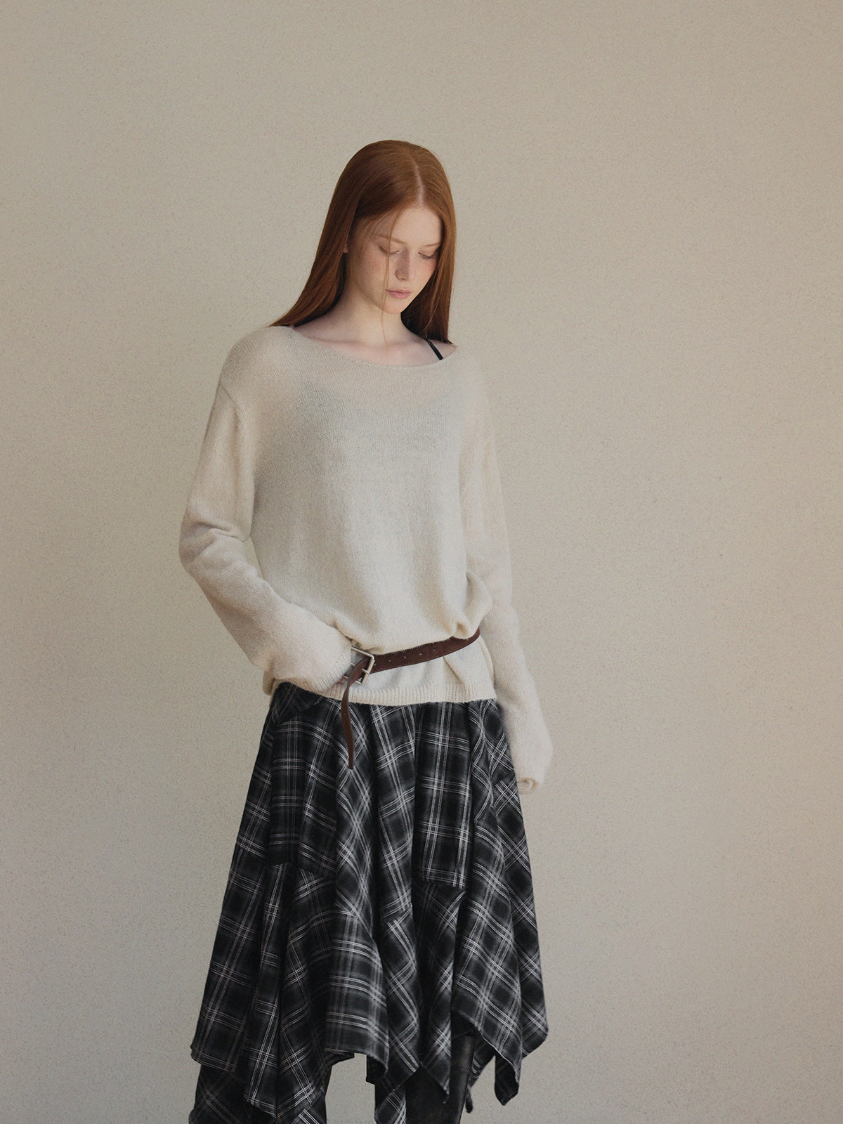 [TWEE] Gran Loose-Fit Long-Sleeve Knit