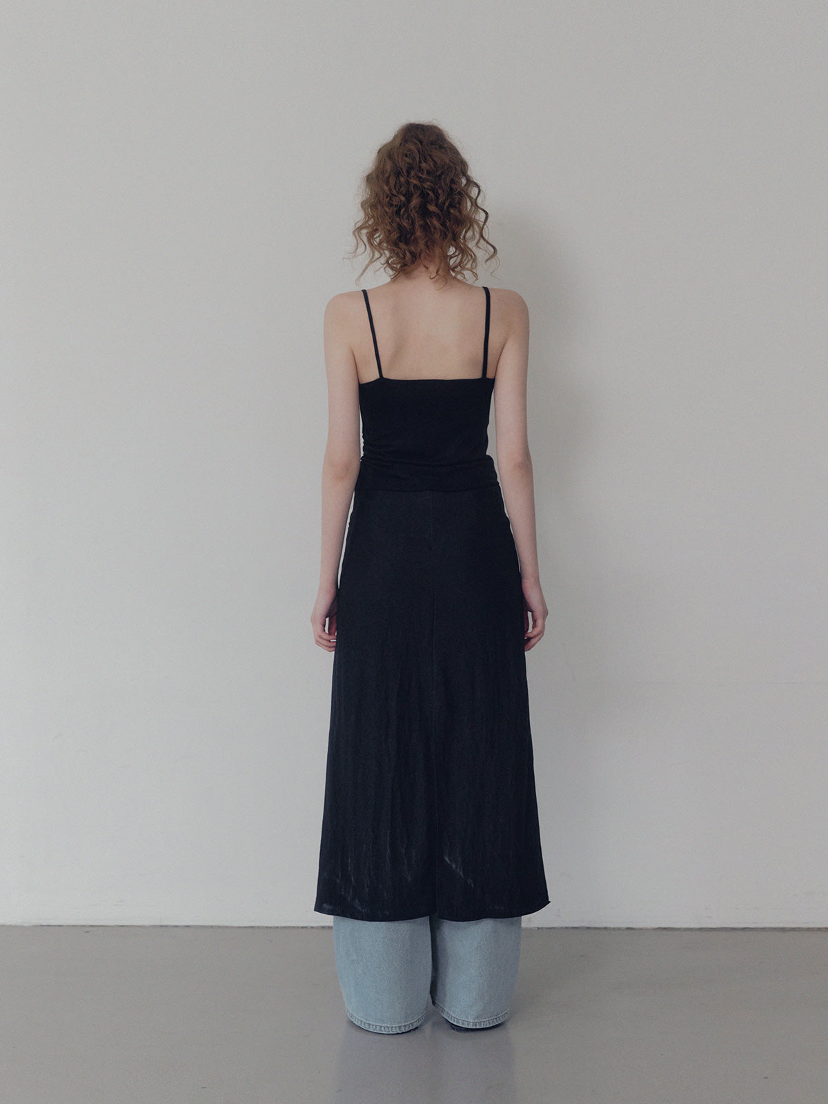 [TWEE] Dein shirring drape sleeveless