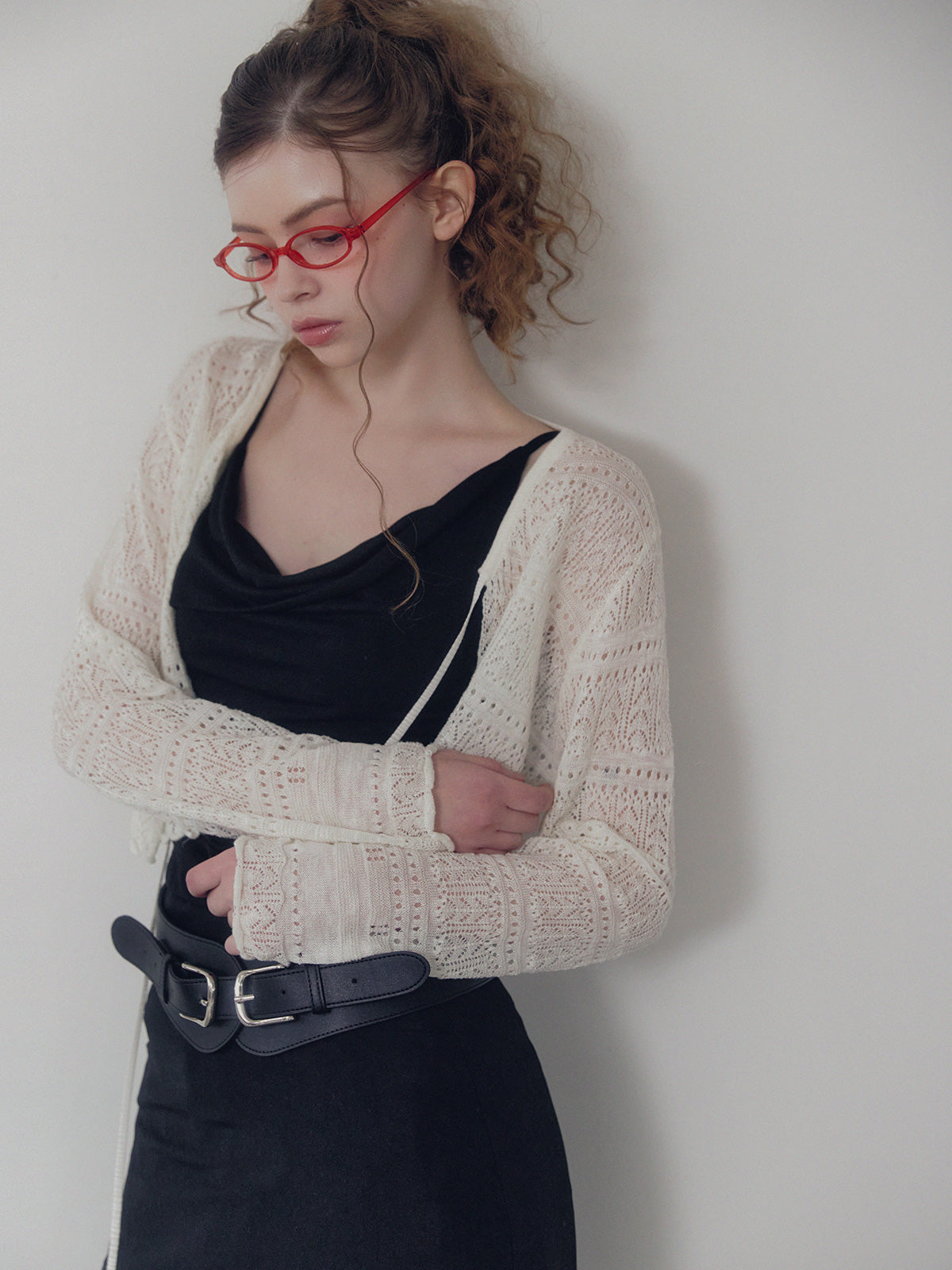 [TWEE] Buechen Punching Scasi Cardigan