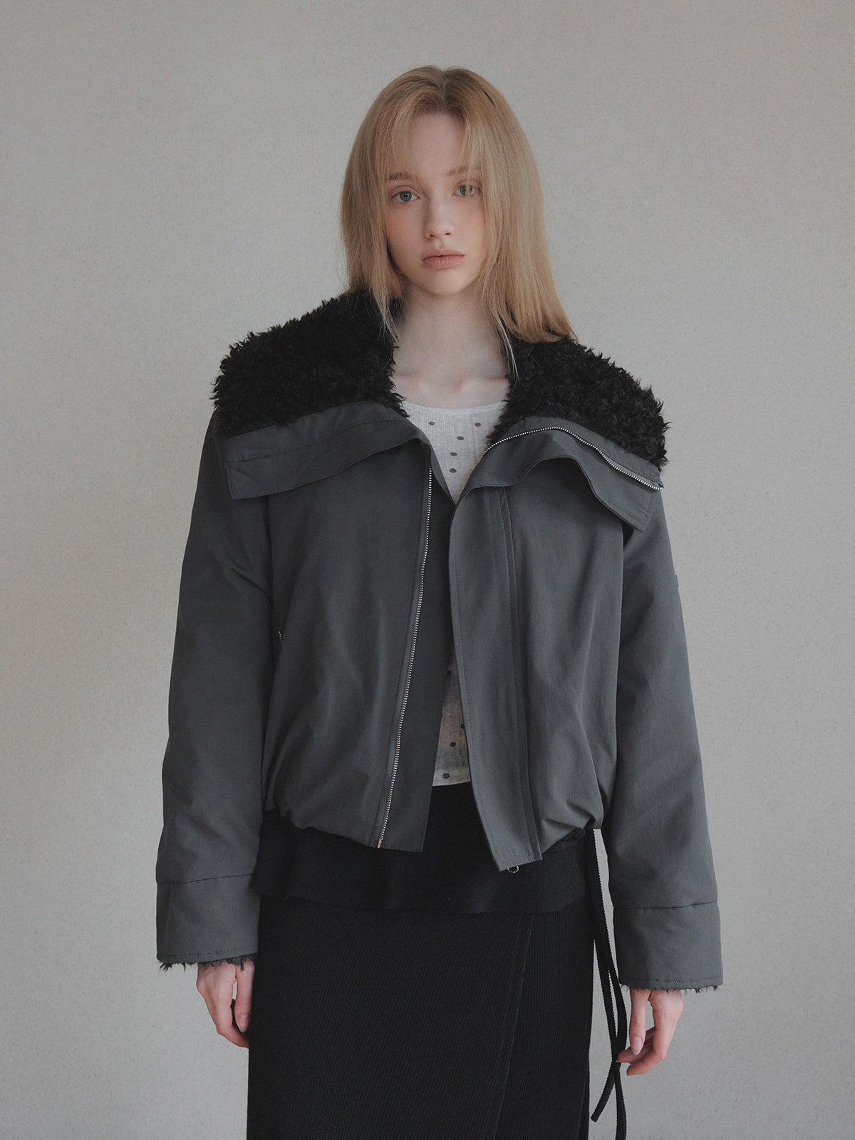 [TWEE] Reihen Fur MA-1 Bomberjacke