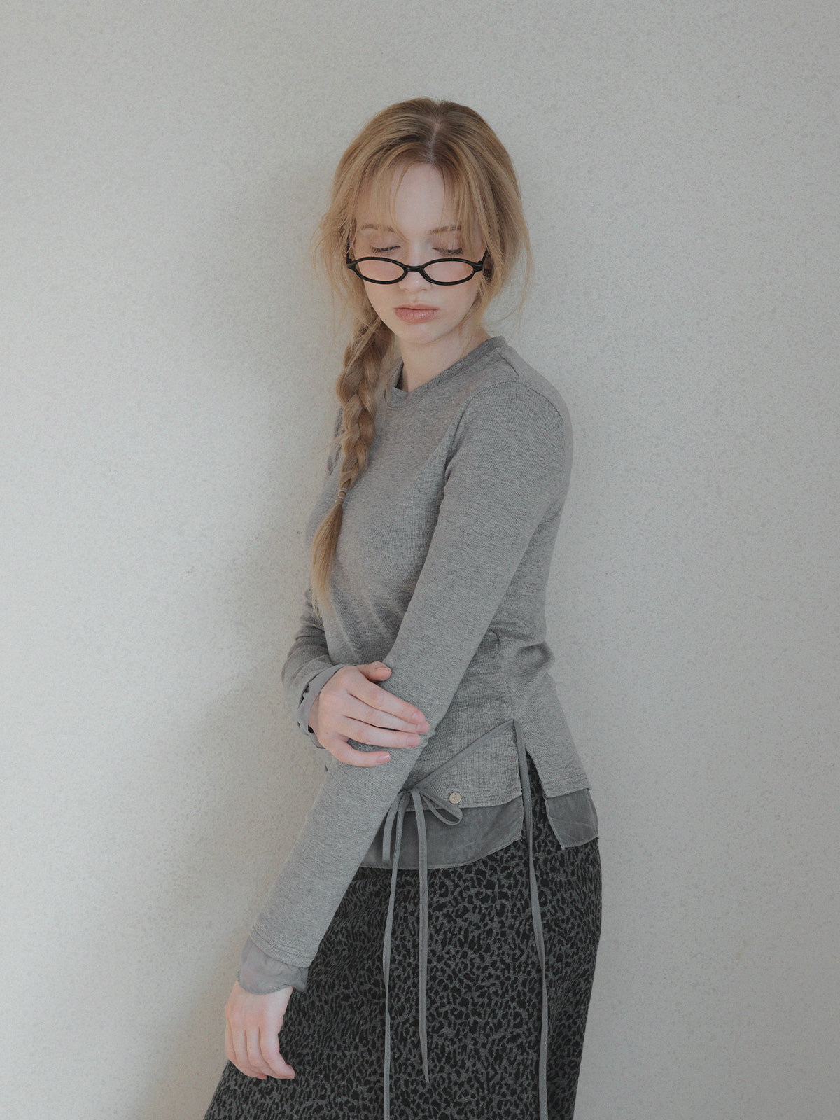 [TWEE] Kanbell Sheer Lagen-Longsleeve mit Trägern