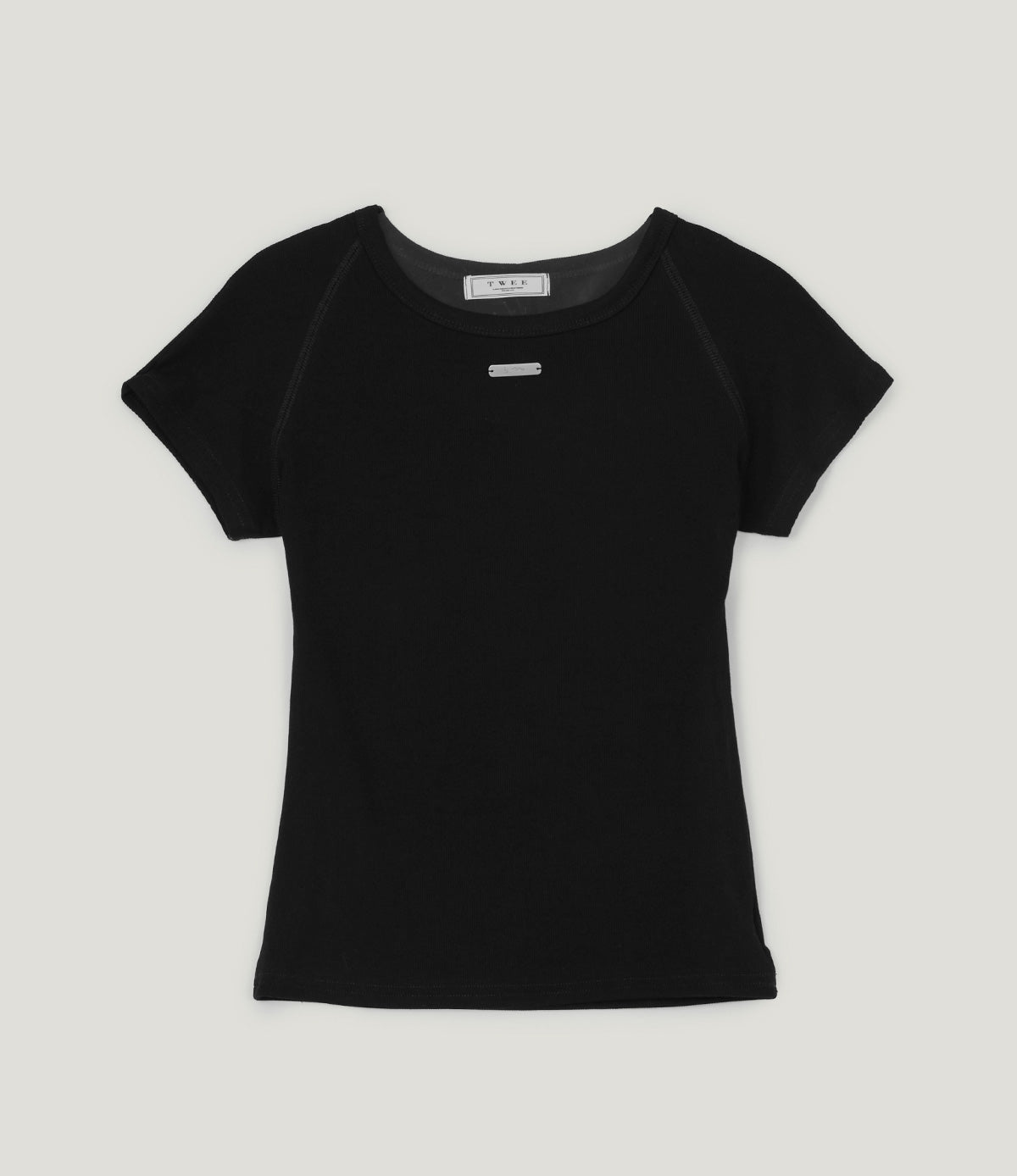 [TWEE] Nowell Panel Stitch Short-Sleeve T-Shirt