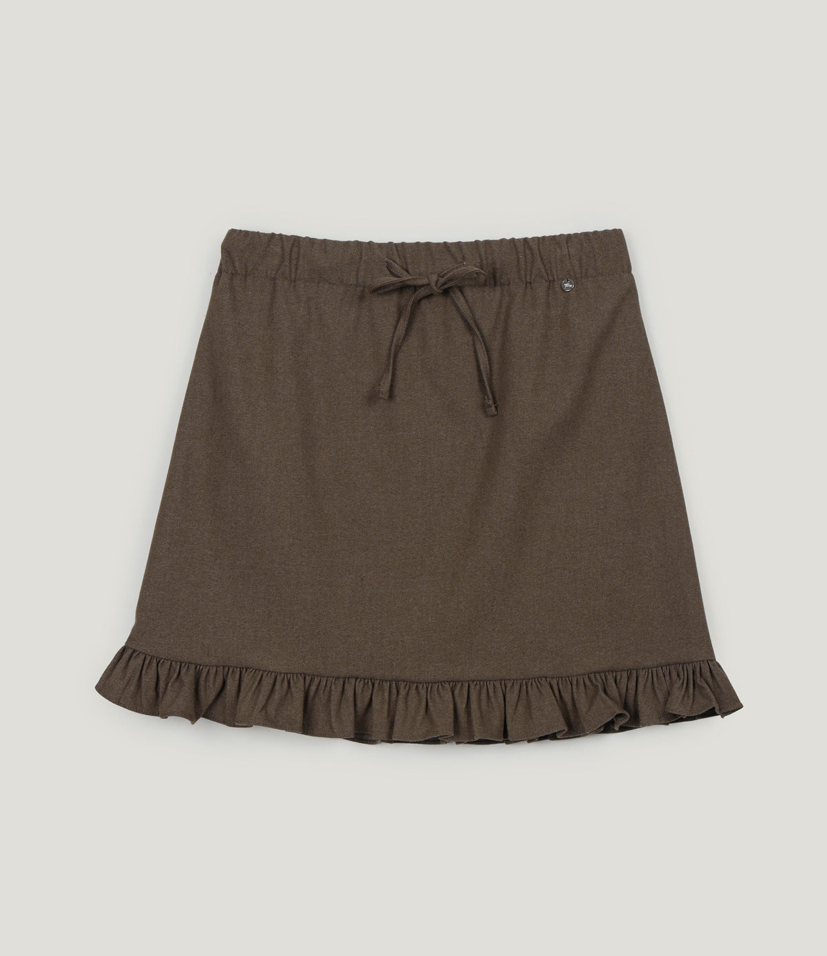 [TWEE] 추하 프릴 밴딩 미디 스커트