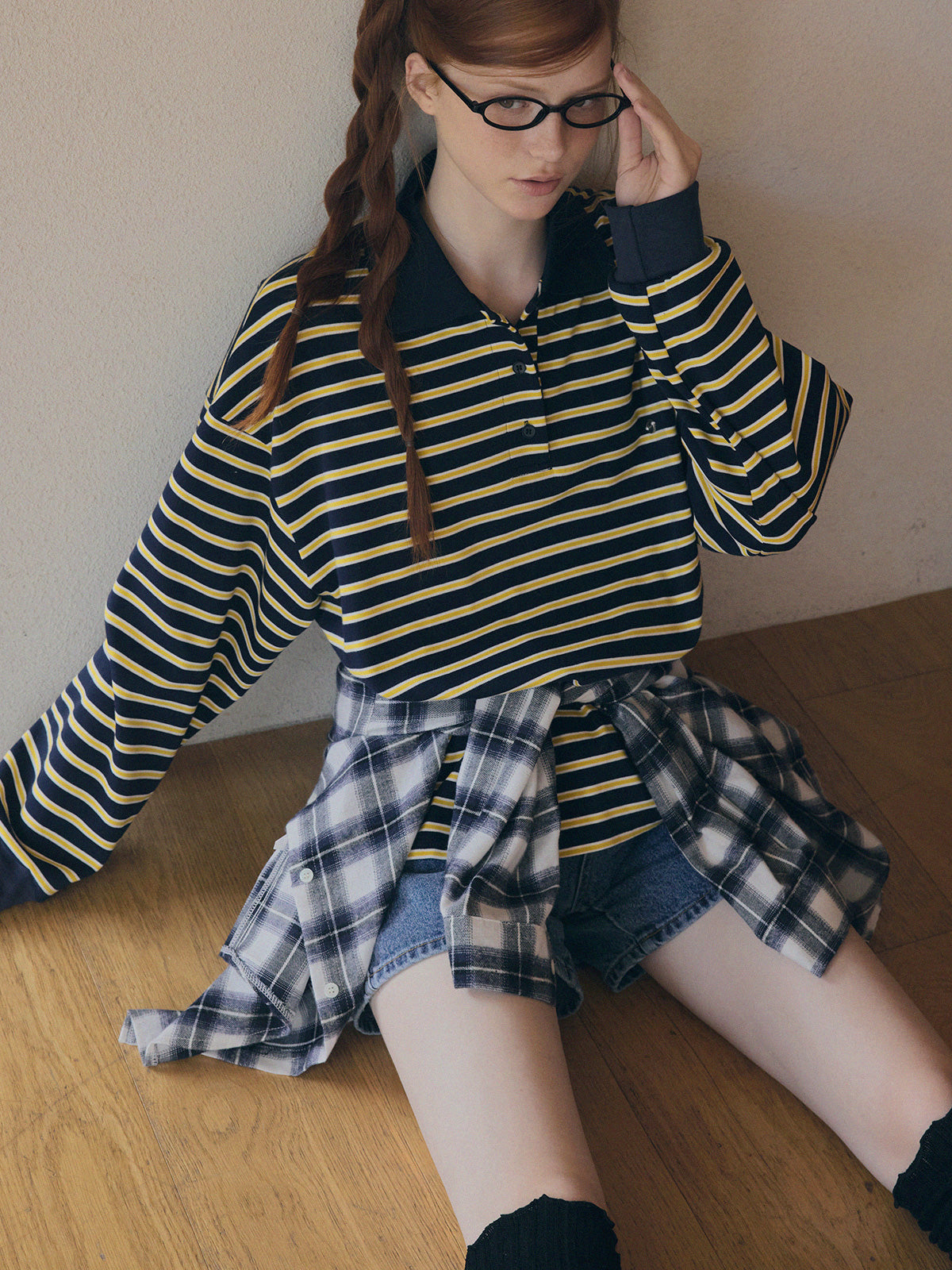[TWEE] Moring Rugby Collar T-Shirt